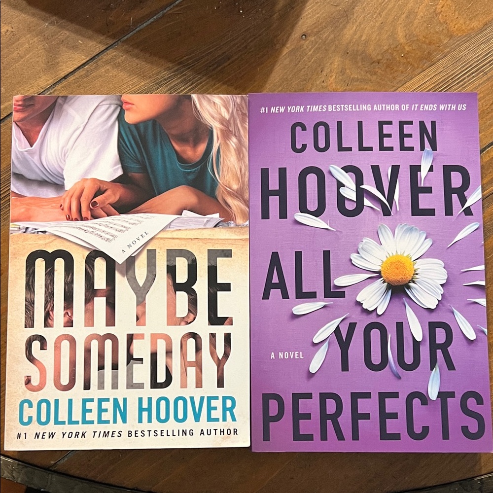 Book Set - Colleen Hoover’s Maybe Someday & All Your Perfects